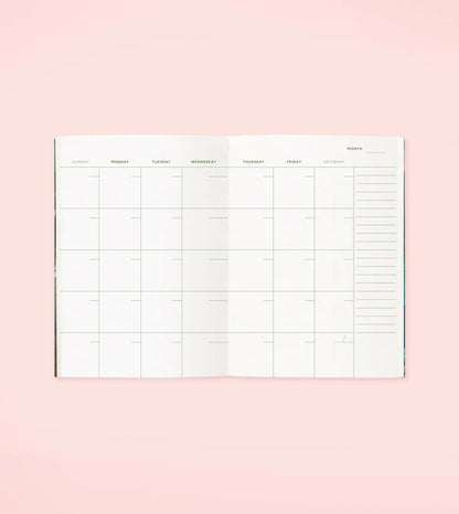 Agenda de poche botanique - Crème