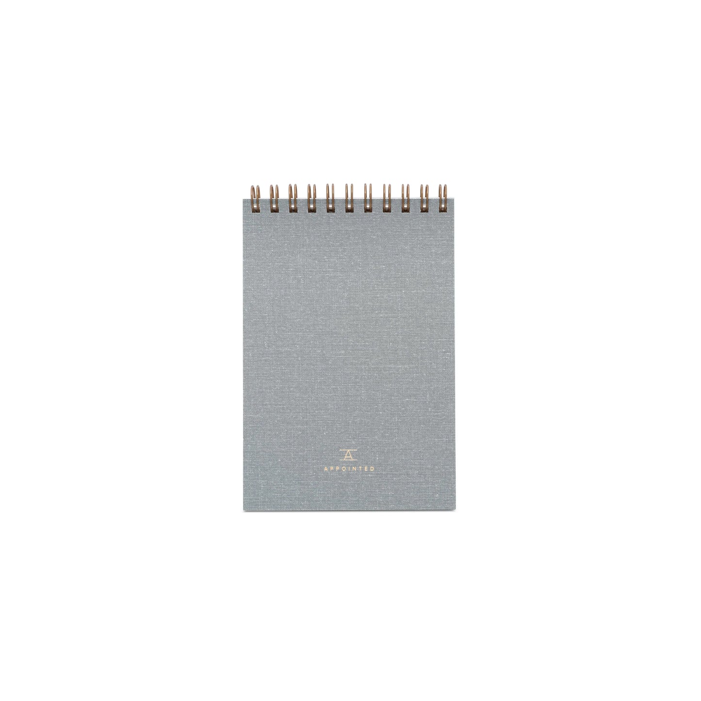 Carnet de poche Appointed, gris tourterelle, ligné