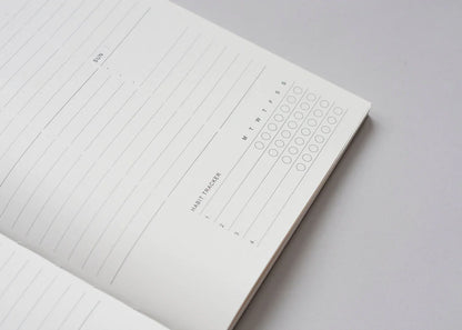 Agenda 3 en 1 A5 - Bleu anthracite - Mensuel/Hebdomadaire/À faire