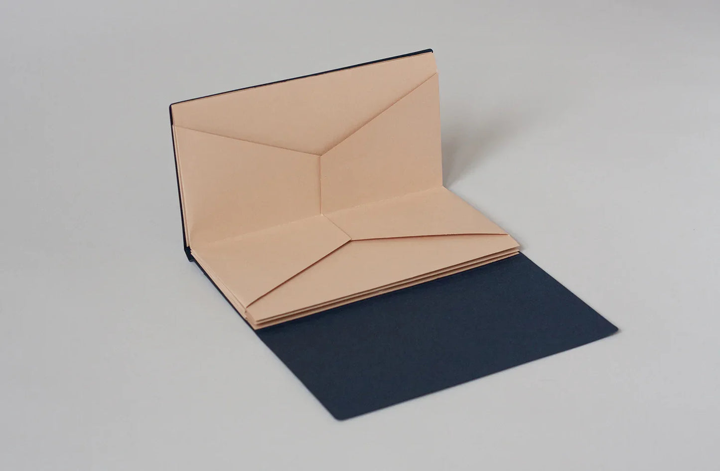 Porte-origami - Bleu indigo
