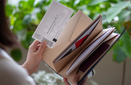 Porte-origami - Orange vermillon