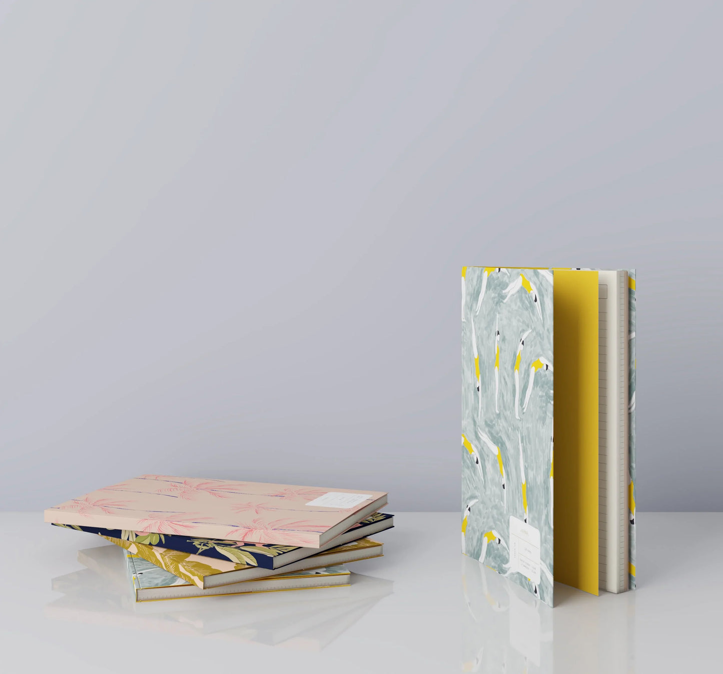 Carnet Palmeraie de la collection Season Paper - Mise en page mixte