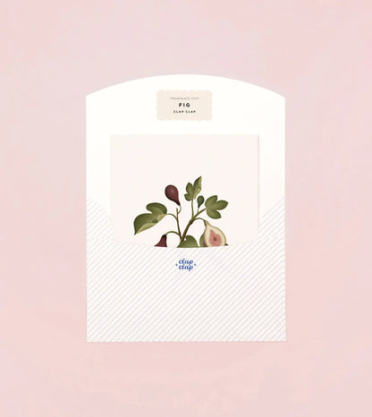 Carte parfumée botanique - Figue