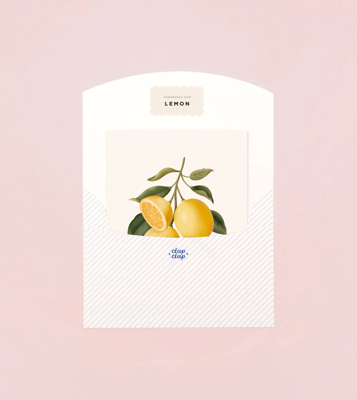 Carte parfumée botanique - Citron 