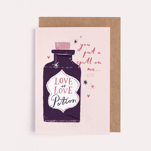 Carte de potion d'amour
