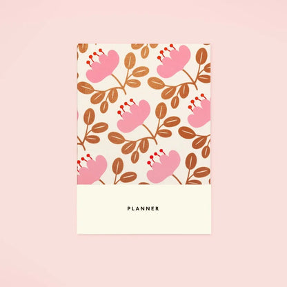Agenda Blossom Gold - Pétale rose