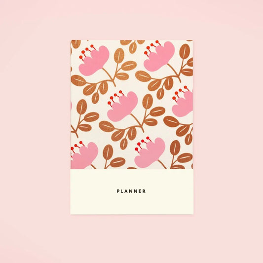 Agenda Blossom Gold - Pétale rose