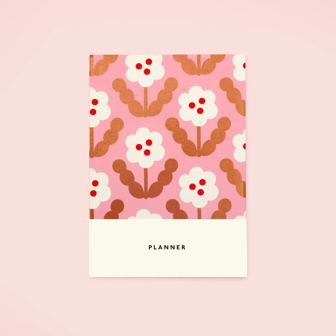 Agenda Blossom Gold - Pétale blanc