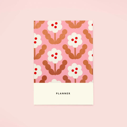 Agenda Blossom Gold - Pétale blanc