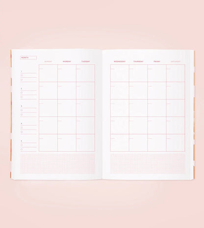 Agenda Blossom Gold - Pétale d'or