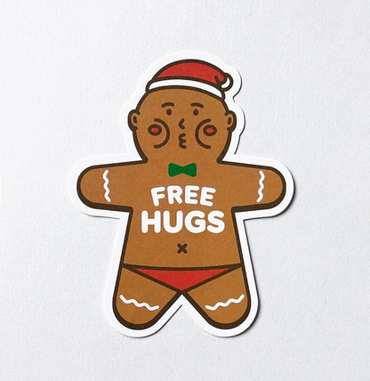 Cheeky Cheeky | Carte postale de câlins gratuits