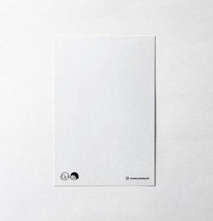 Cheeky Cheeky | Merci ! Je te donne ma délicieuse carte postale de main