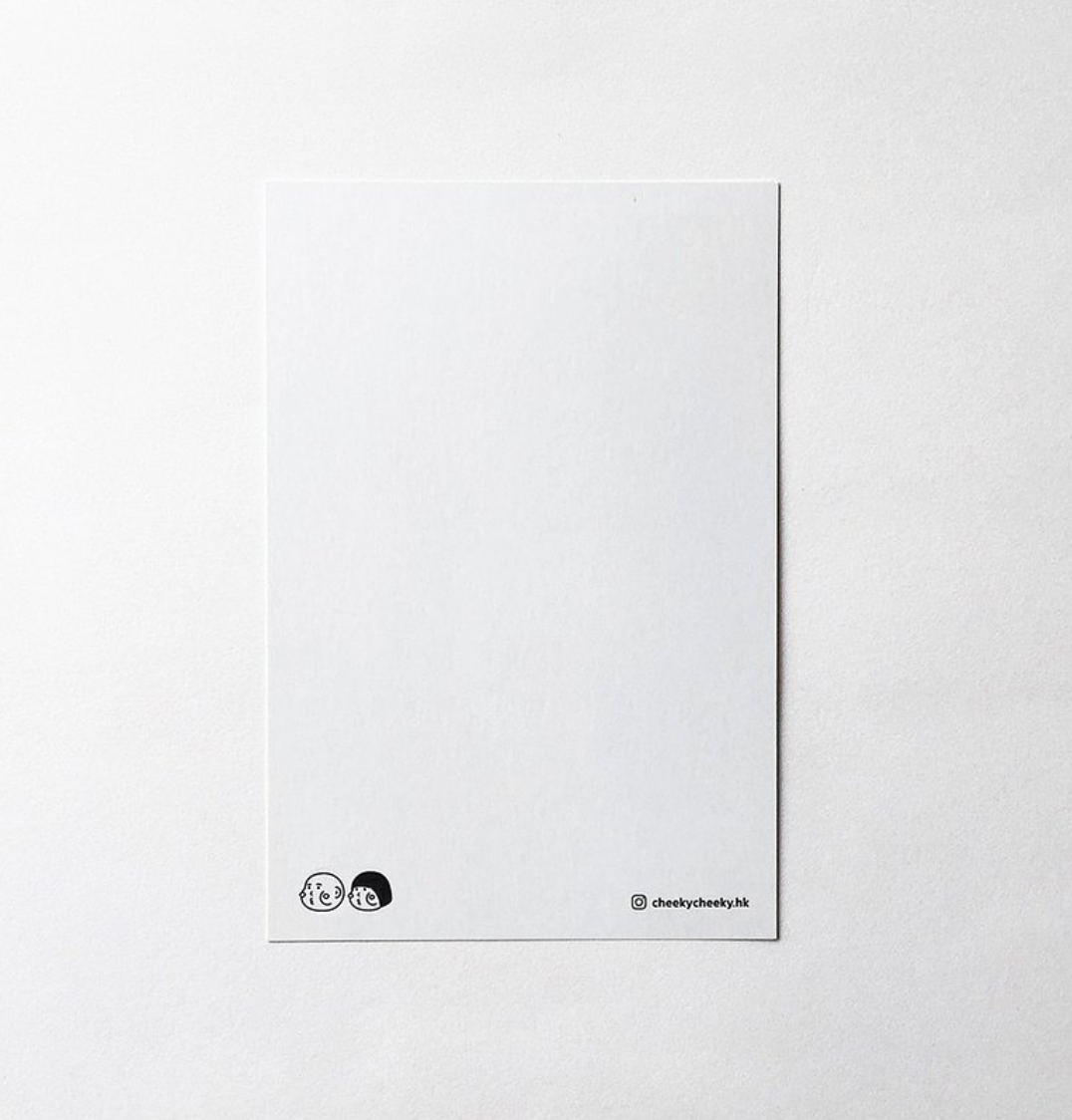 Cheeky Cheeky | Merci ! Carte postale « Just Eat It and Good Bye »