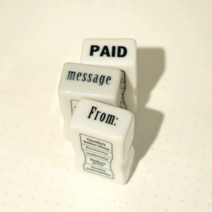 Tampon en porcelaine