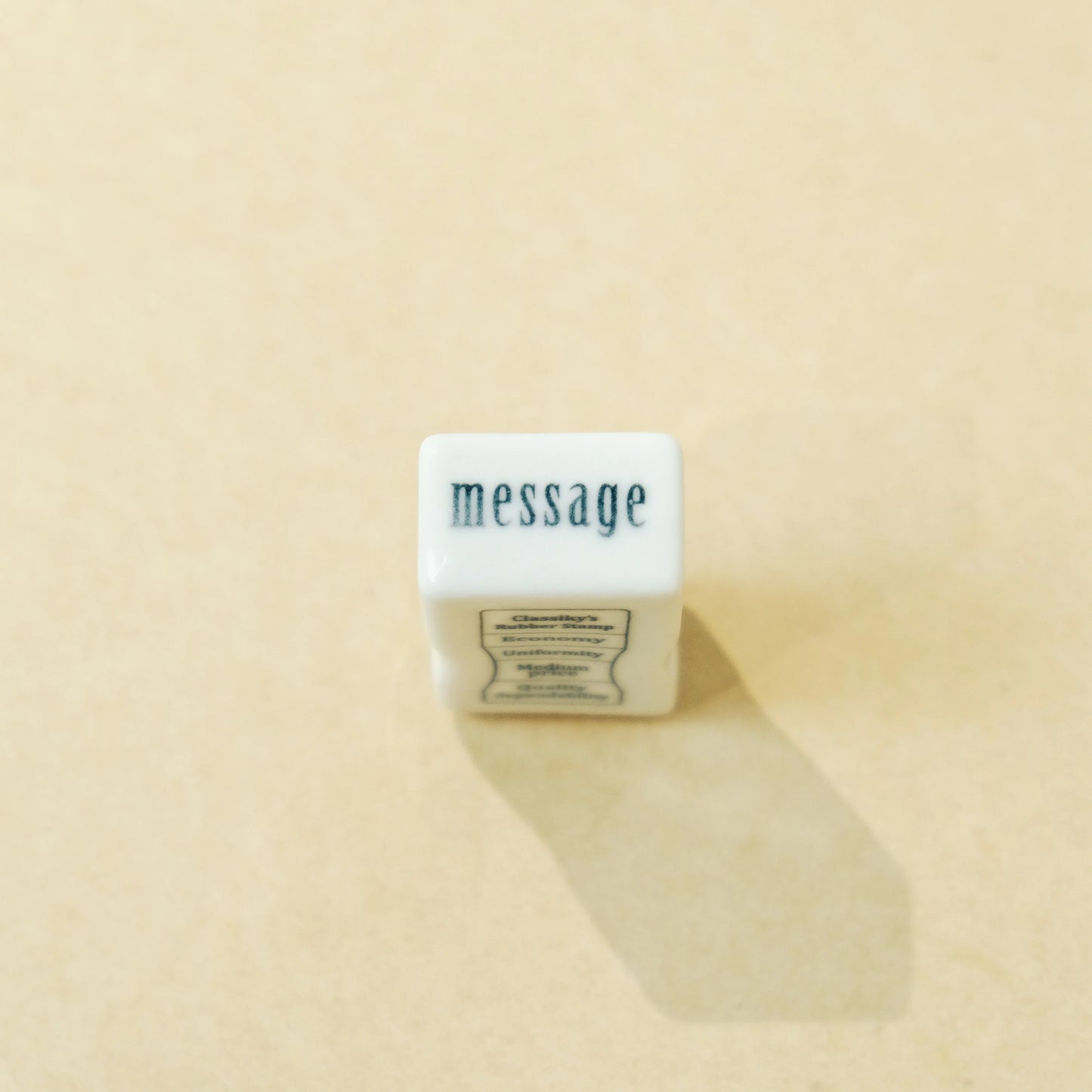 Tampon en porcelaine