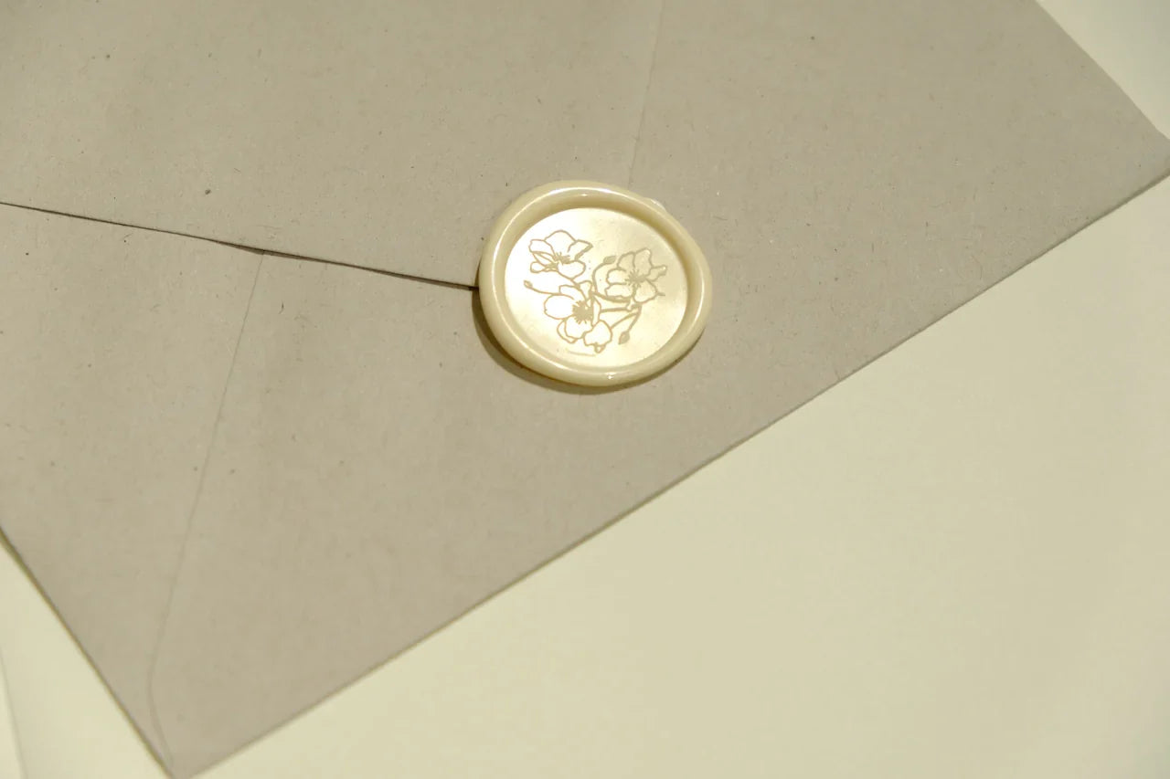 Sceaux de cire de pavot 