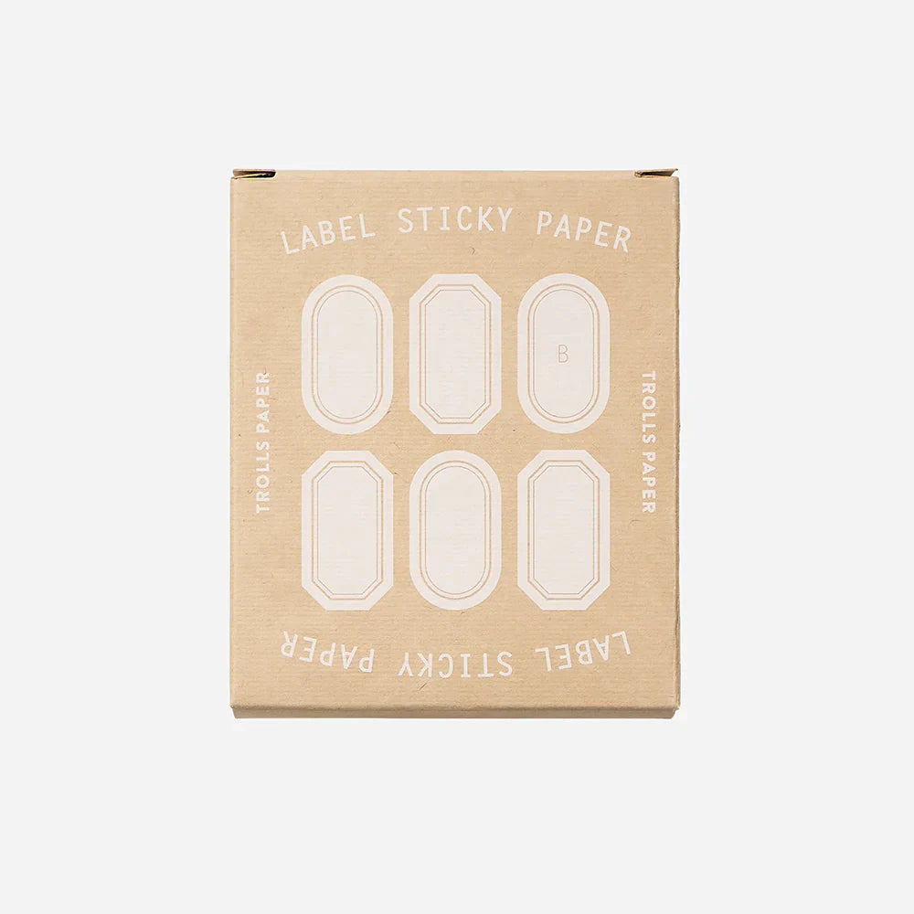 Étiquettes autocollantes Trolls - Type B