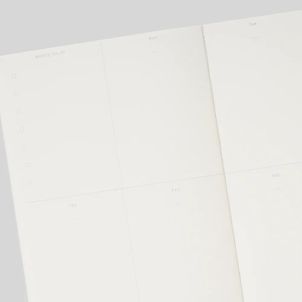 Agenda hebdomadaire Trolls Paper petit format, couleur lilas