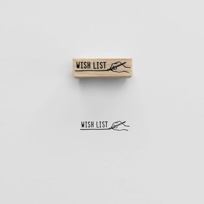 Tampon Liste de souhaits 