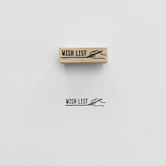 Tampon Liste de souhaits 