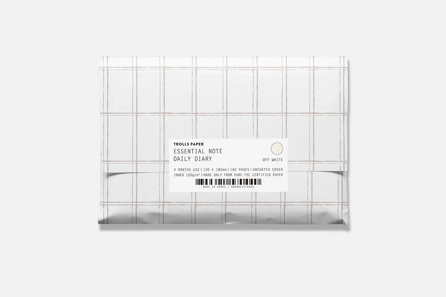 Carnet de notes essentiel Trolls Paper - Agenda hebdomadaire 