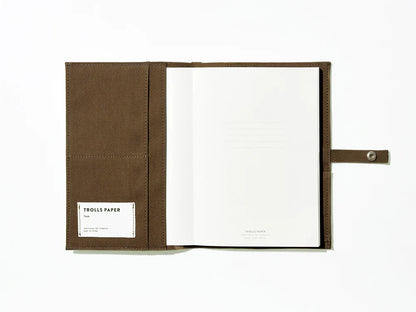 Veste en tissu doux Trolls Paper couleur marron cacao