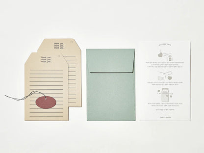 Carte de remerciement Trolls en papier