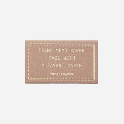 Papier mémo à cadre en papier Trolls