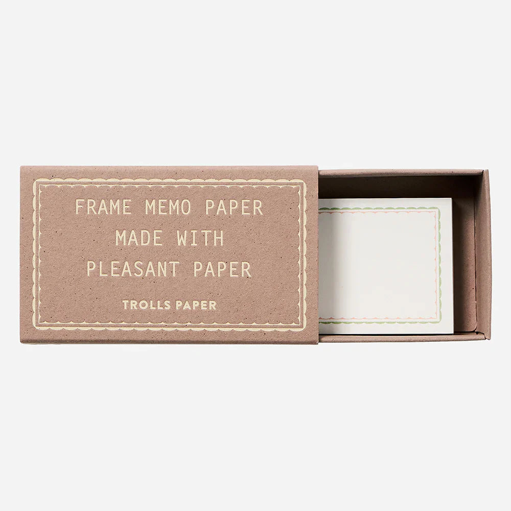 Papier mémo à cadre en papier Trolls