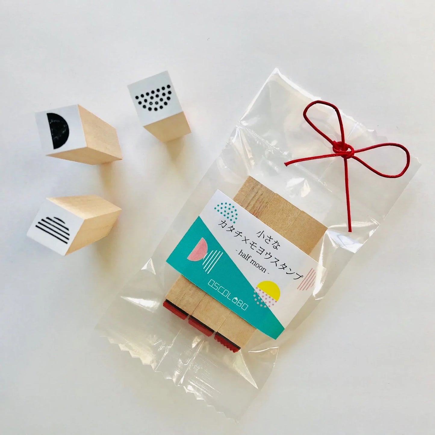 Ensemble de tampons demi-lune