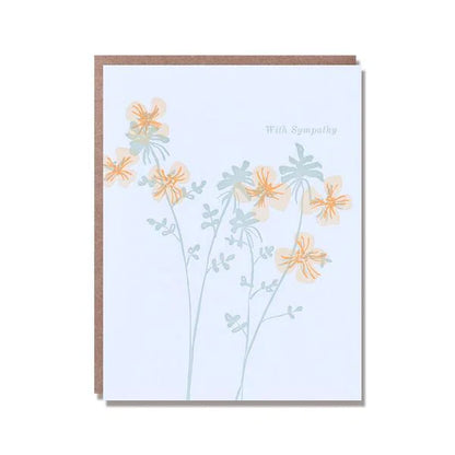 Carte de condoléances à plusieurs niveaux