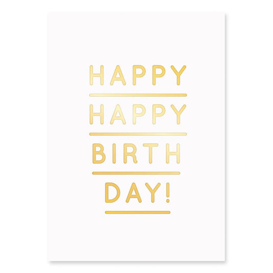 Carte postale « Joyeux anniversaire »