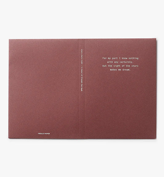 Pochette en papier cadeau Trolls rose