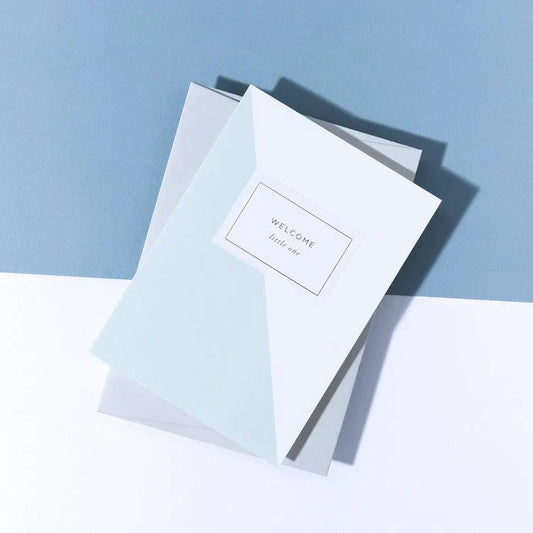 Carte de bienvenue pour petit bout de chou 