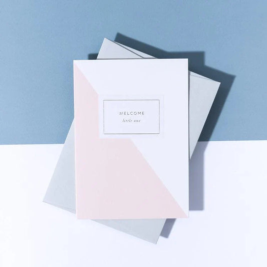 Carte de bienvenue pour petit bout de chou 