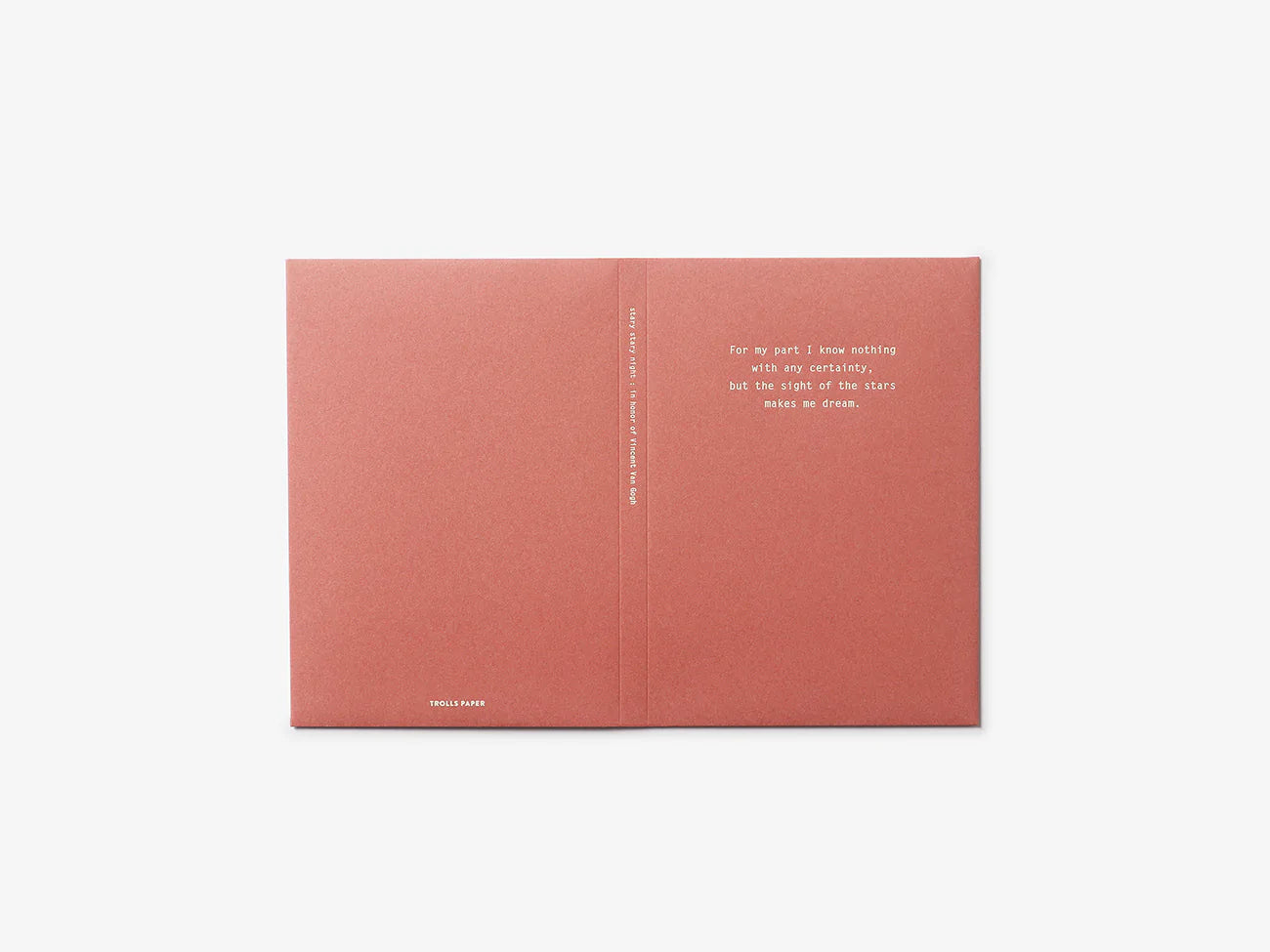 Pochette en papier cadeau Trolls couleur azalée